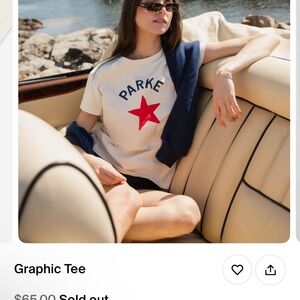 Parke Coastal Star TShirt in XL